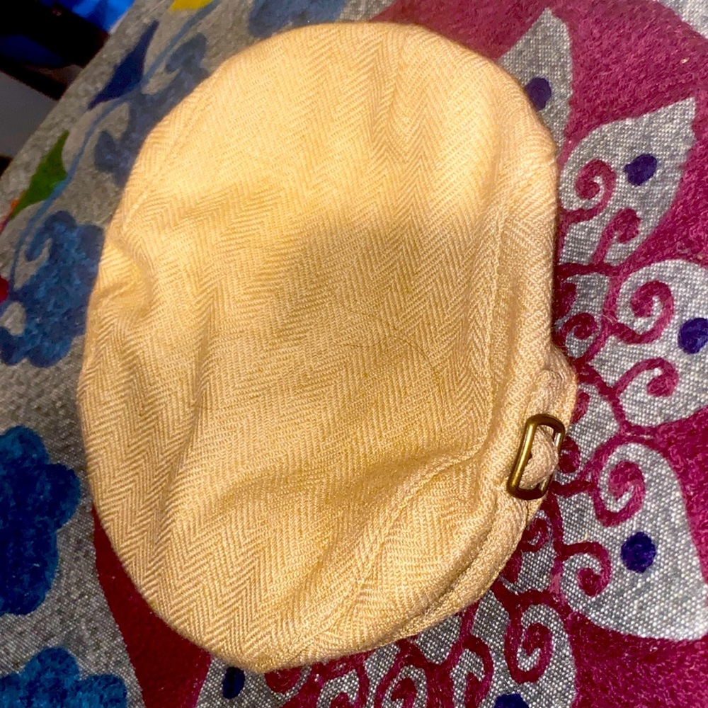 NWT Janie & Jack Special Occasion Wool Newsboy Cap Hat Size O-6M